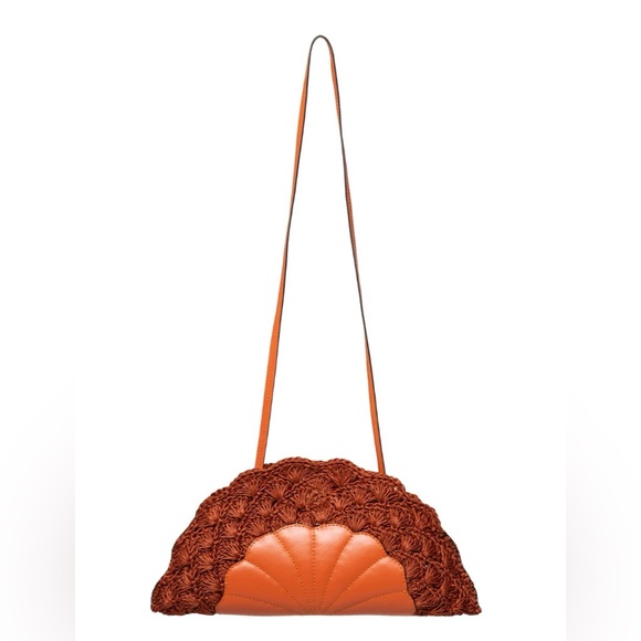 AGUA BY AGUA BENDITA Colombian Tropical Almeja Terracota Bag - Picture 1 of 9
